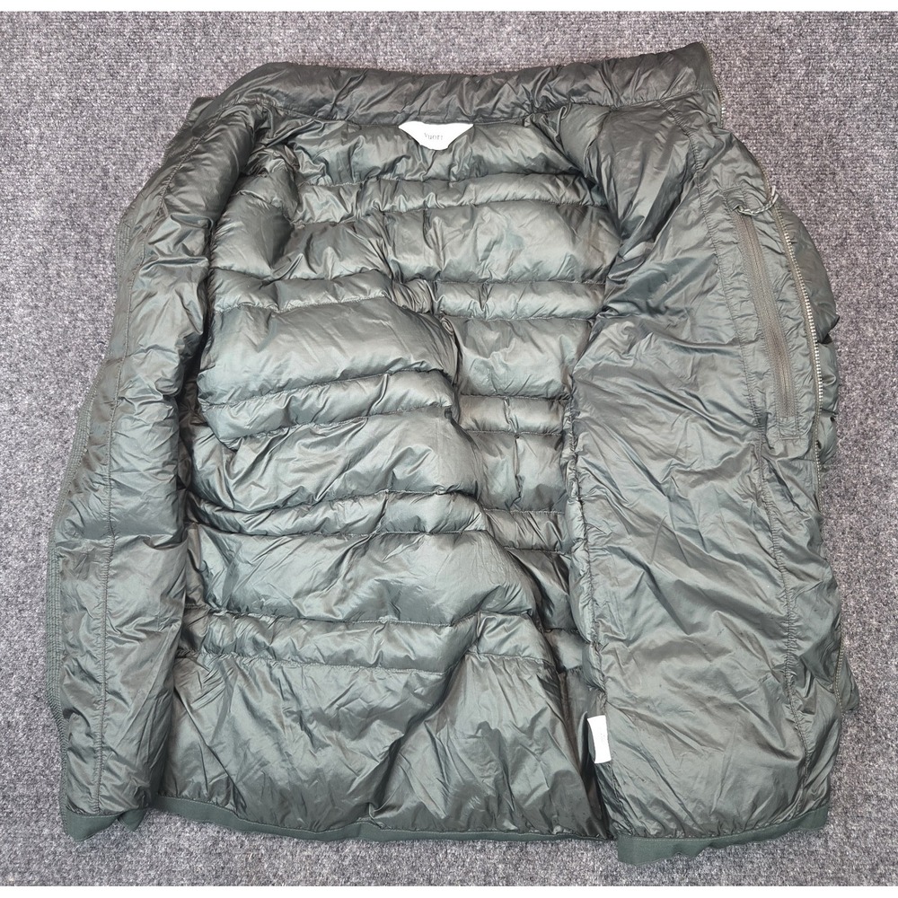 Vuori Coordinate Down Jacket Mens L Green Full Zip - Picture 8 of 10
